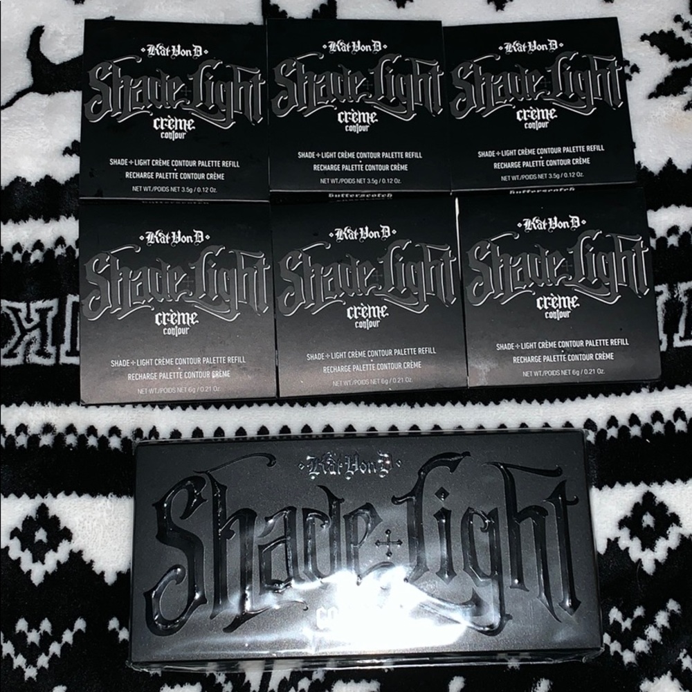 Kvd creme empty palette and refills